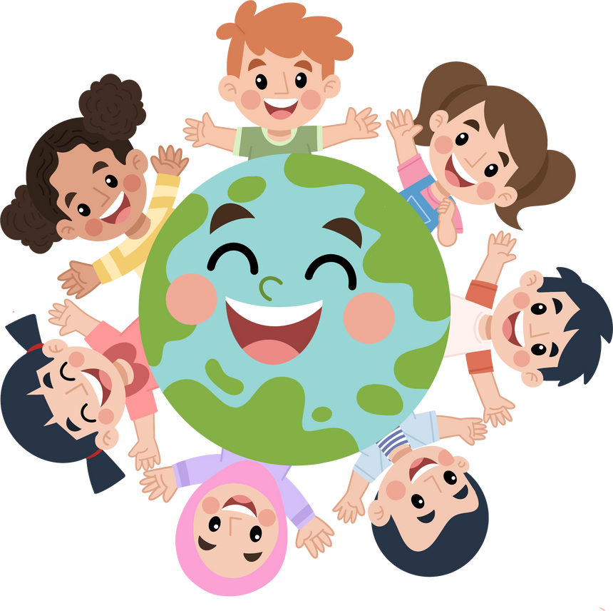 Children around the earth